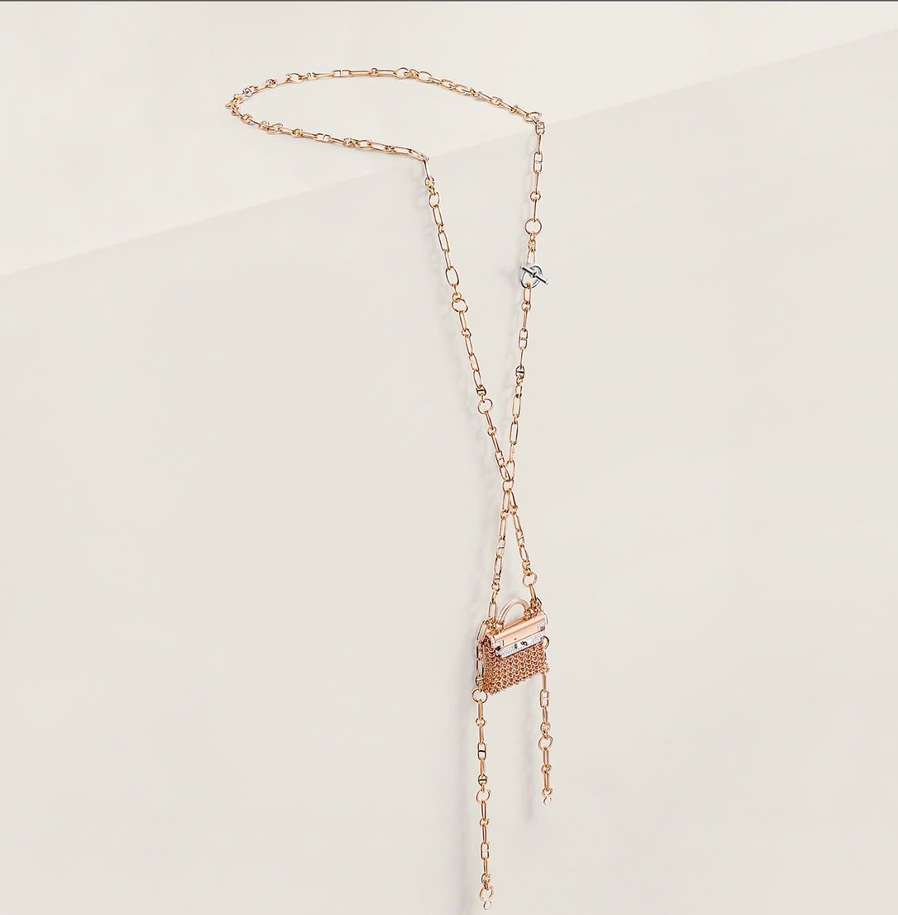 Hermes Precieux Kelly Long Necklace