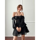  Đầm thiên nga hoa thếu 3d - Rosalie Dress - Lola Vietnam Dịu dàng, gợi cảm thu hút 