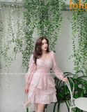  Đầm thiên nga hoa thếu 3d - Rosalie Dress - Lola Vietnam Dịu dàng, gợi cảm thu hút 