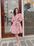  Đầm baby doll trơn phong cách công chúa - Lola Vietnam 