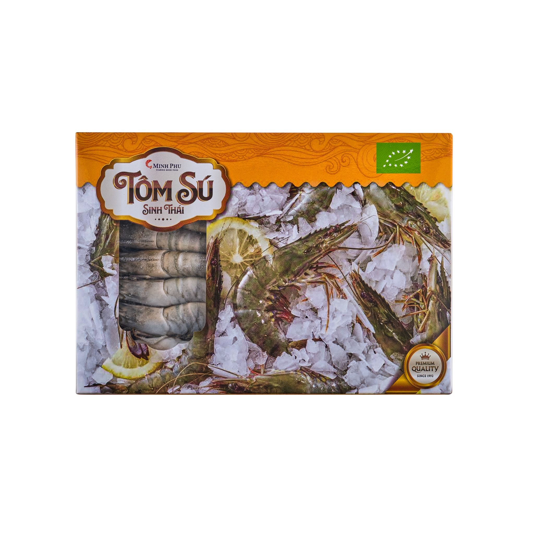 Tôm Sú Sinh Thái - BT R. HOSO - Size 20 - Hộp 500g
