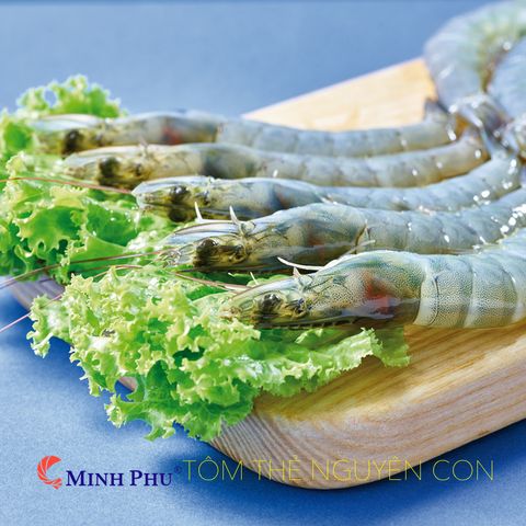 Tôm Thẻ Nguyên Con - VM R. HOSO - Size 31/35 - Hộp 1kg