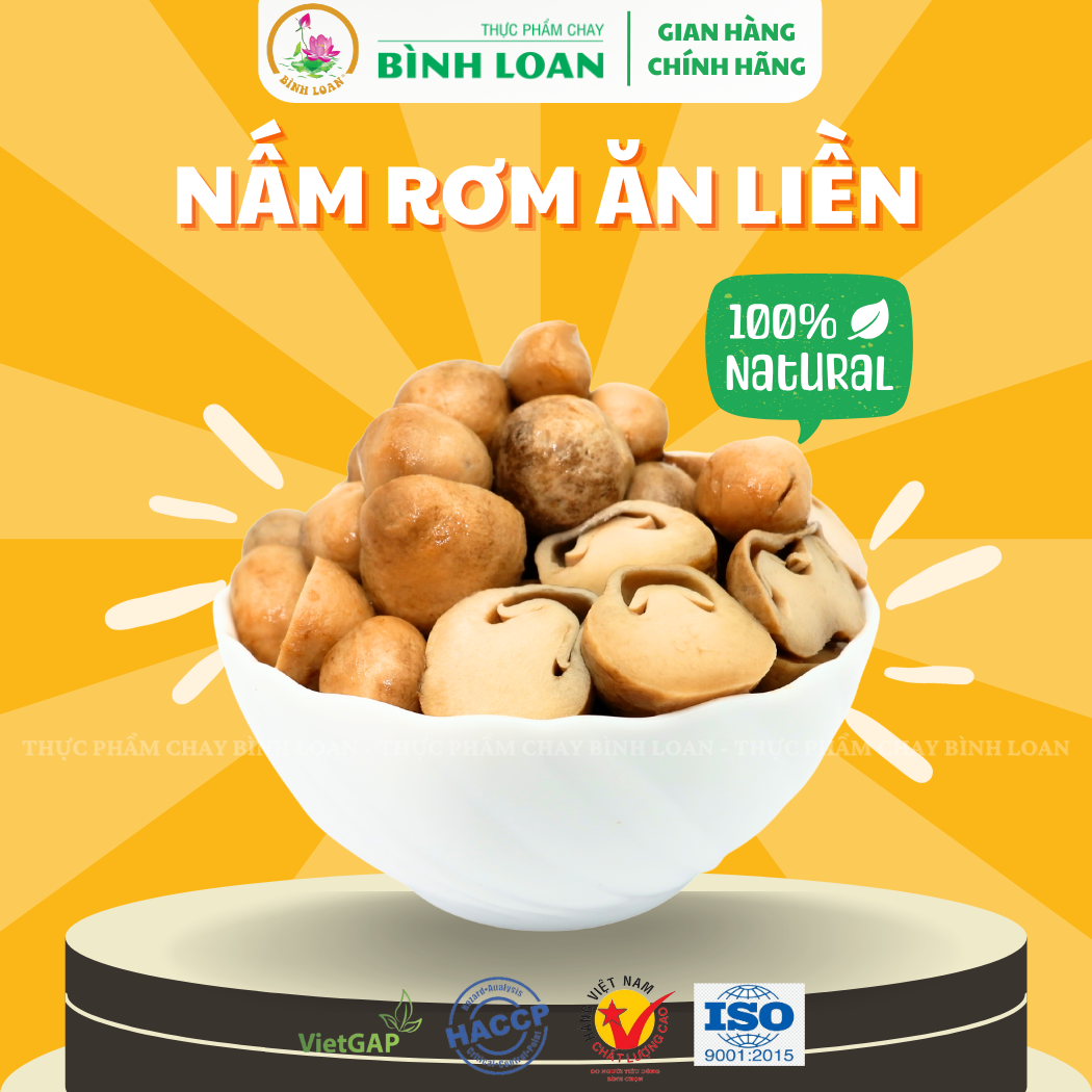 NẤM RƠM ĂN LIỀN - 450 Gram