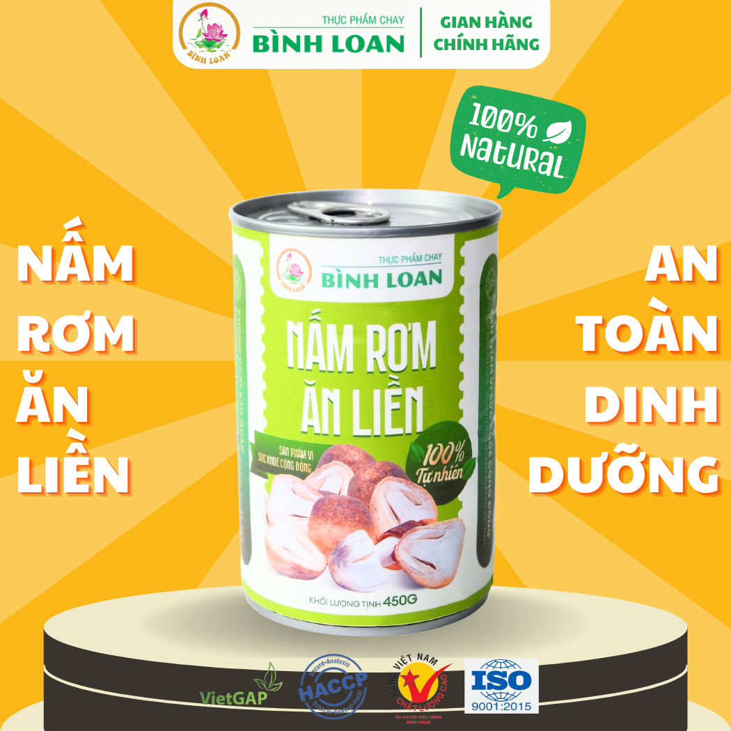 NẤM RƠM ĂN LIỀN - 450 Gram