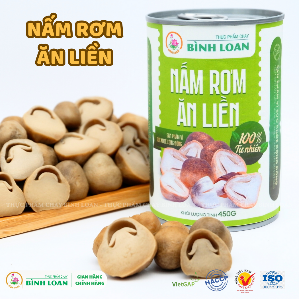NẤM RƠM ĂN LIỀN - 450 Gram