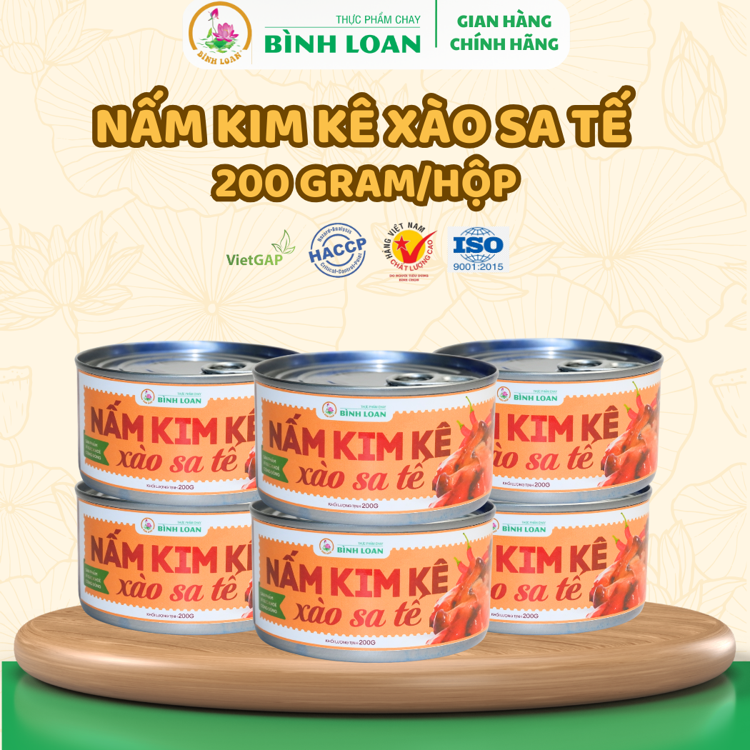 NẤM KIM KÊ XÀO SA TẾ