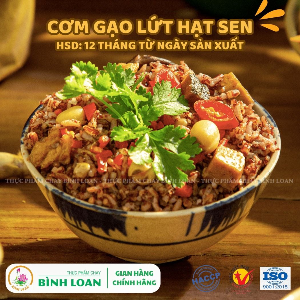 CƠM GẠO LỨT HẠT SEN - 1 Thùng (24 hộp)