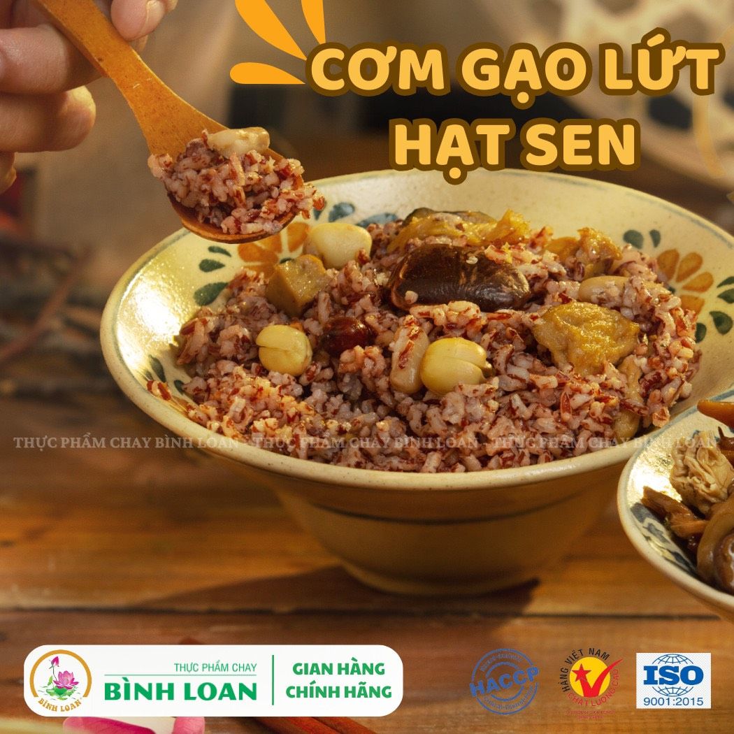 CƠM GẠO LỨT HẠT SEN - 1 Thùng (24 hộp)