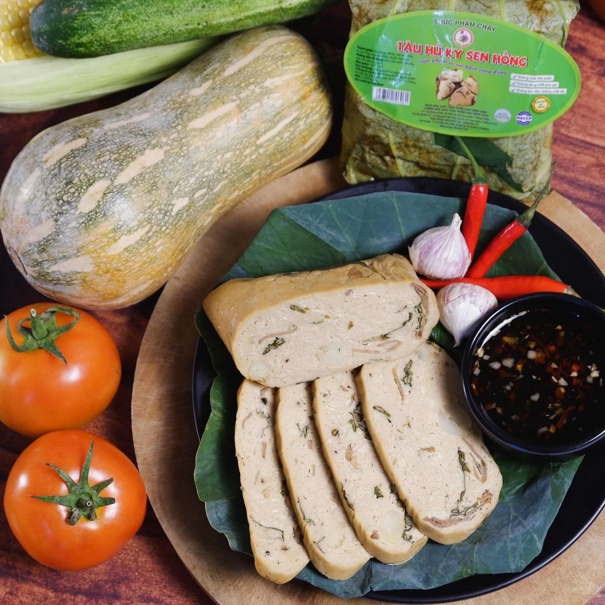 TÀU HỦ KY SEN HỒNG - 300 Gram