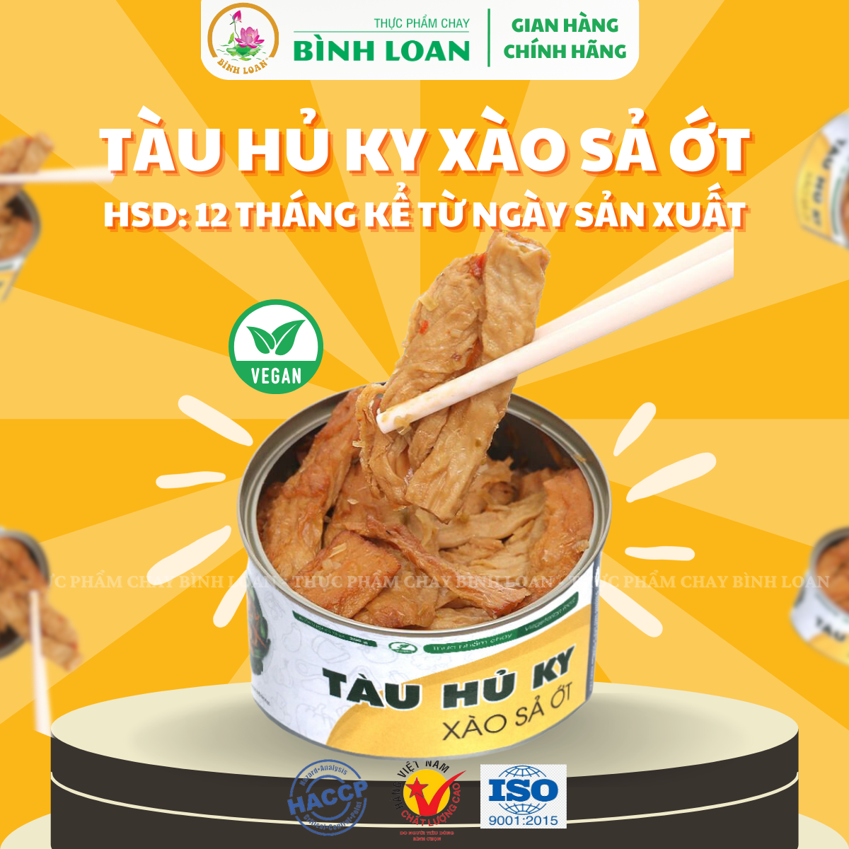 TÀU HỦ KY XÀO SẢ - 1 Thùng (24 hộp)