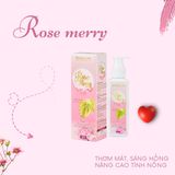  Combo 2 Dung dịch vệ sinh Rose Merry 120ml + Kem chống nắng  Melisa Cream SPF 50++ dưỡng mềm mịn làn da 60G 