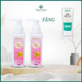  Combo 2 Dung dịch vệ sinh Rose Merry 120ml + Kem chống nắng  Melisa Cream SPF 50++ dưỡng mềm mịn làn da 60G 