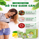  Combo 3 Trà giảm cân FABULOUS THÉ VERT CITRON BIO giảm mỡ máu mỡ thừa 