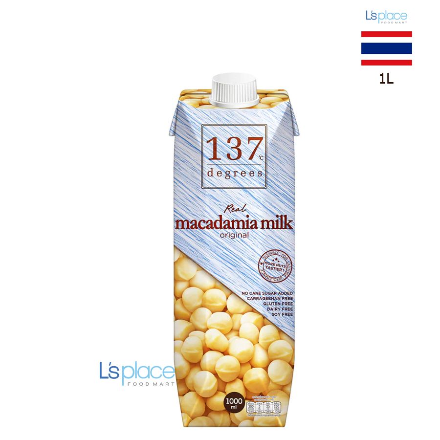137Dgrees Sữa hạt Macadamia