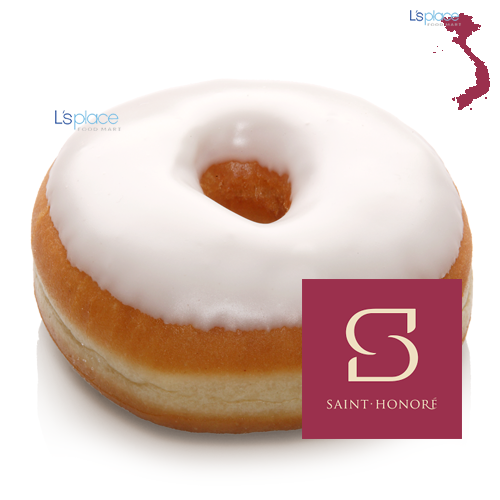 Saint Honore Bánh Donut đường Fondant trắng