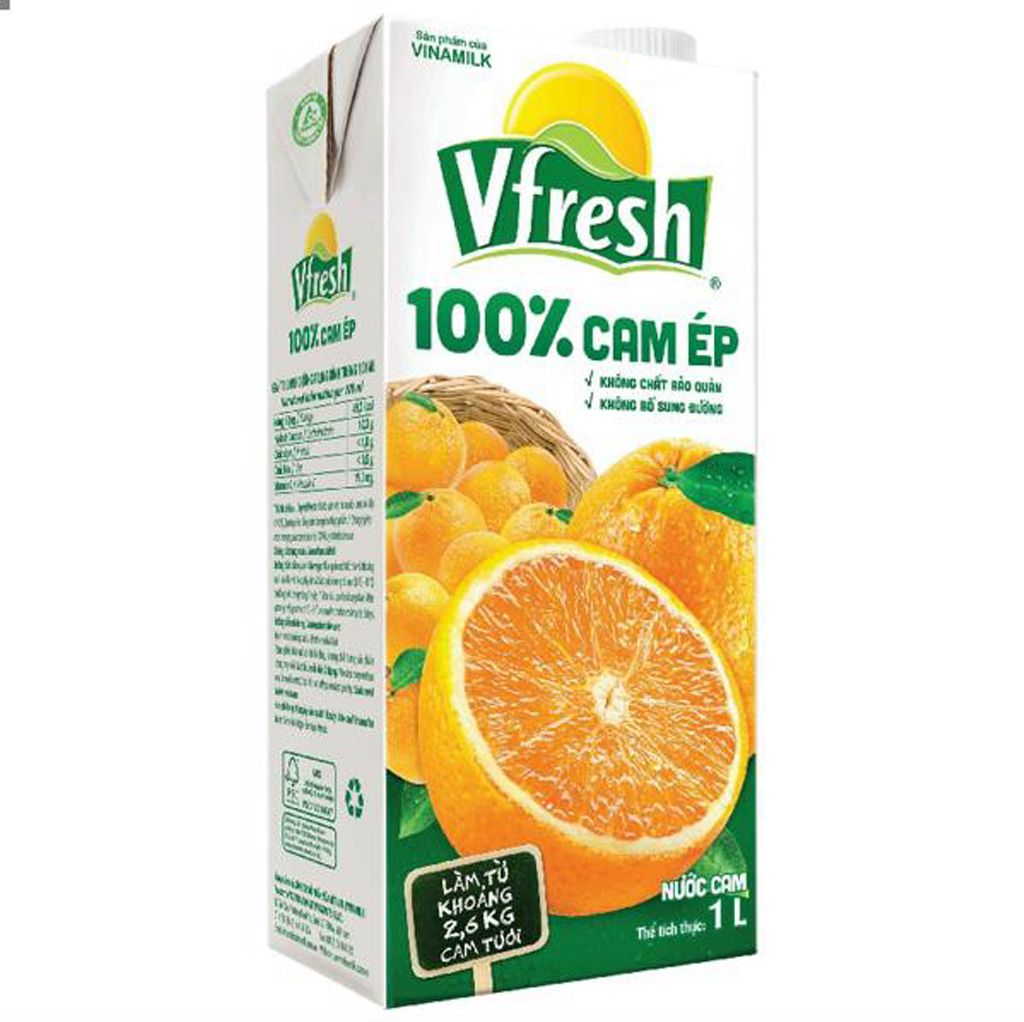 VFresh Nước ép cam 100%