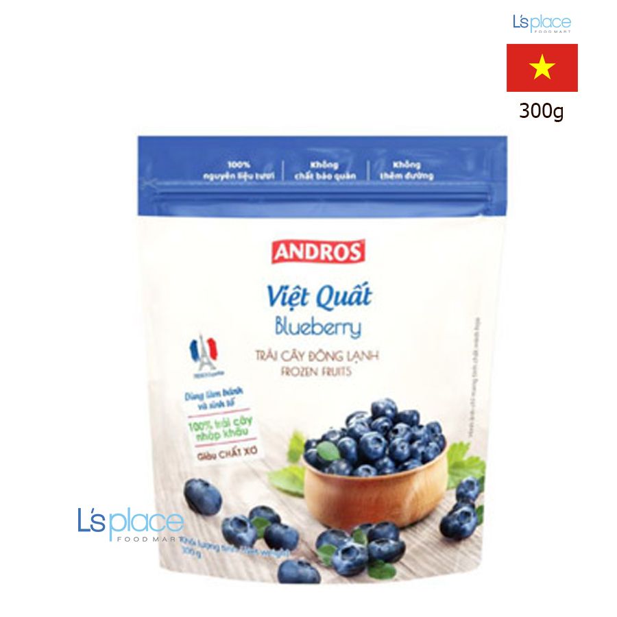 Andros Việt quất đông lạnh