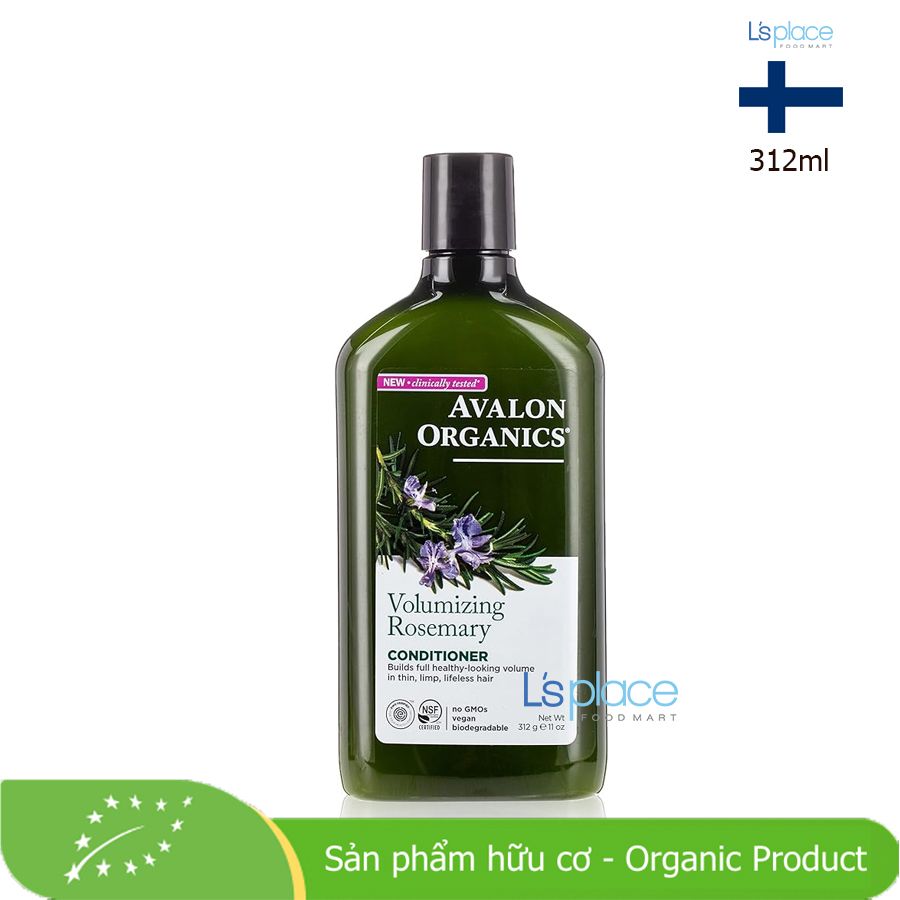 Avalon Organics Dầu xả hữu cơ hương thảo