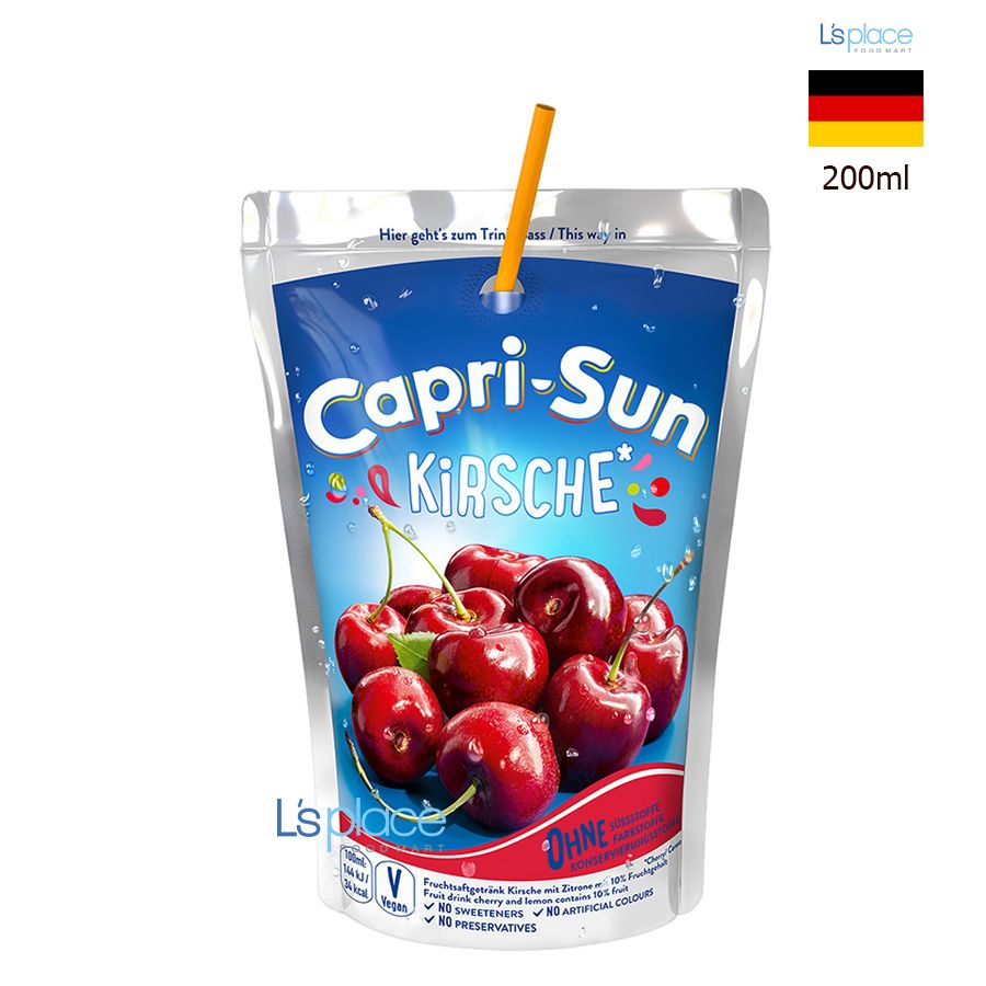 Capri - Sonne nước ép trái cây vị anh đào