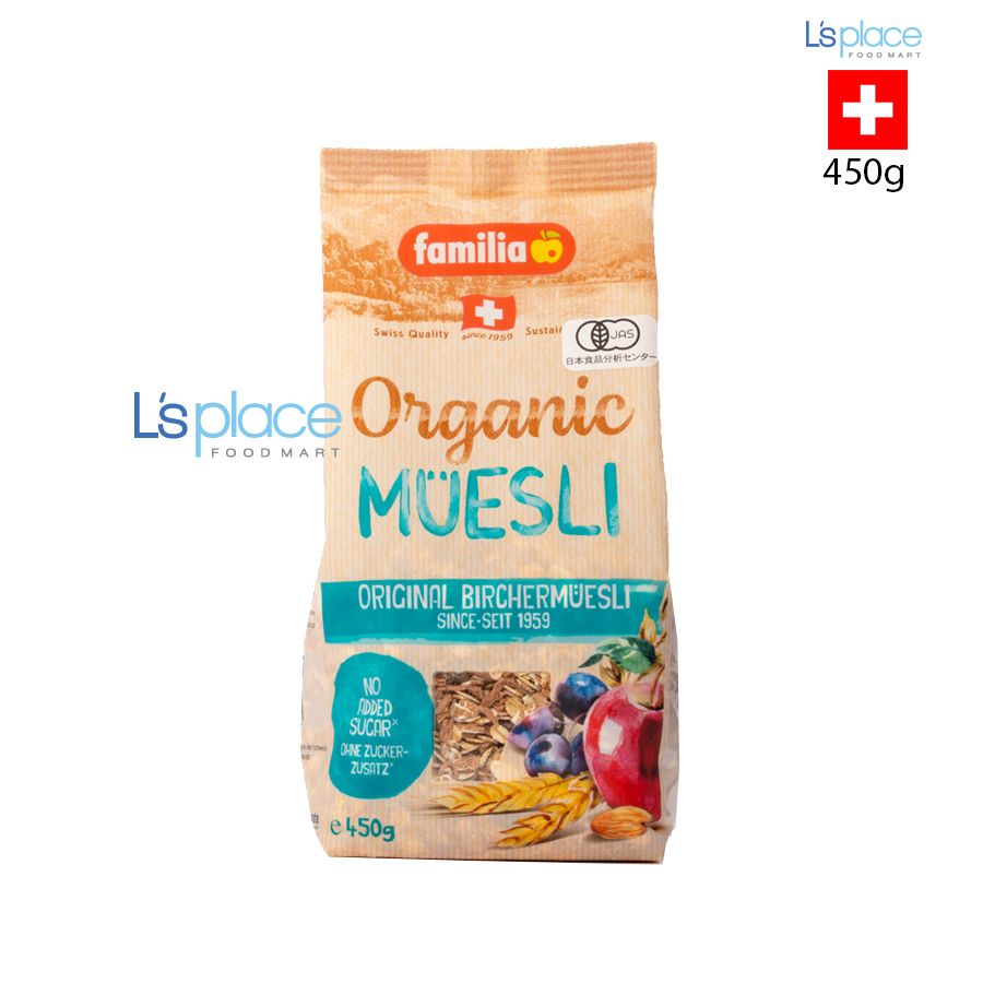 Familia Bio Muesli ngũ cốc các loại hạt hữu cơ