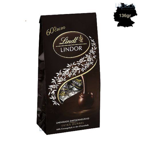 Lindt Lindor 60% cacao Sôcôla đen Truffles