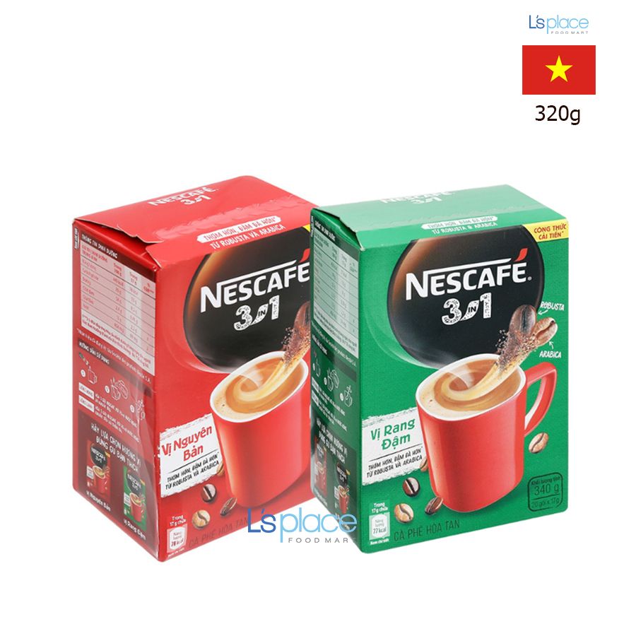 Nescafe 3 in 1 Cà phê Hoà tan