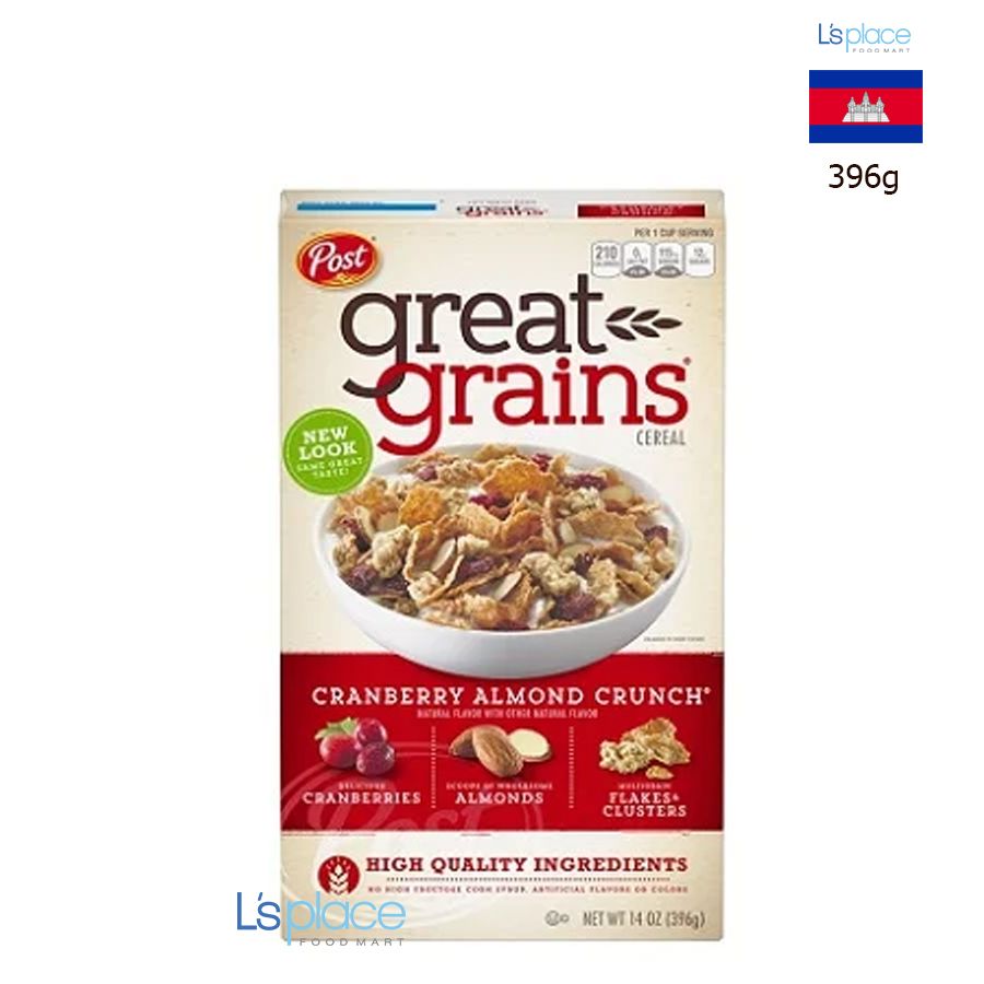 Post Great Grains Ngũ cốc Nam việt quất Hạnh nhân