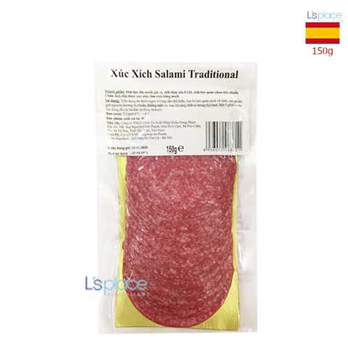 Salami thịt lợn và bò truyền thống kiểu Bỉ