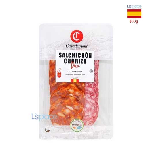 Thịt nguội Casademont Salchichon + Chorizo