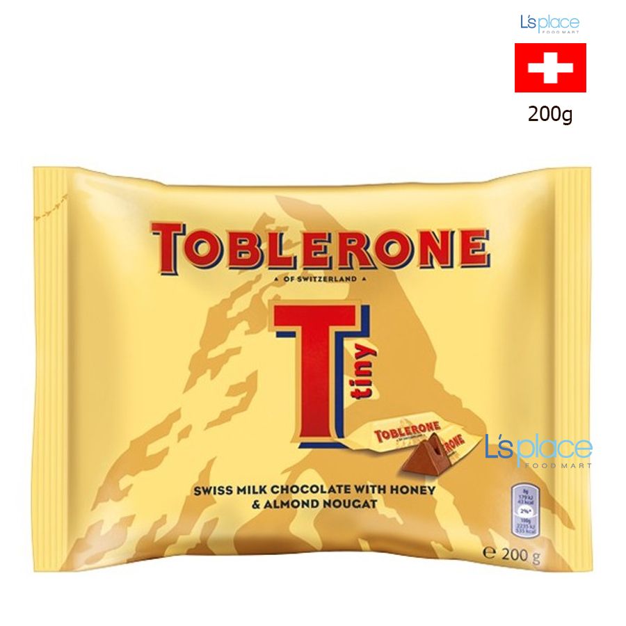 Toblerone Socola viên Tiny gói vàng