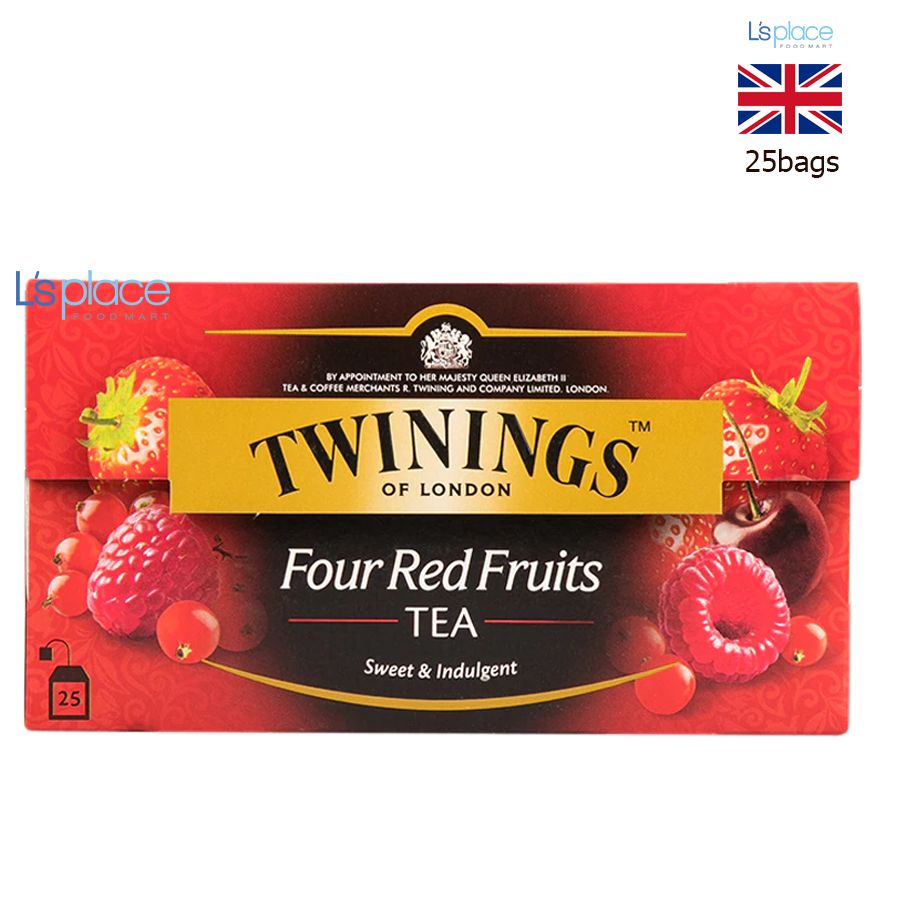 Twinings Trà hương bốn loại trái cây đỏ