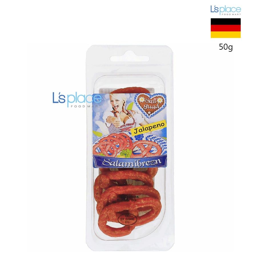 Wurst Baron Salami Mini Brez'n Japaleno