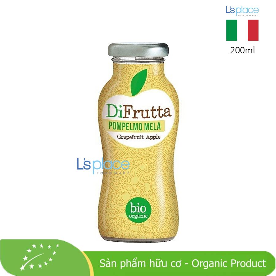 DiFrutta Bio Sinh tố Bưởi táo hữu cơ