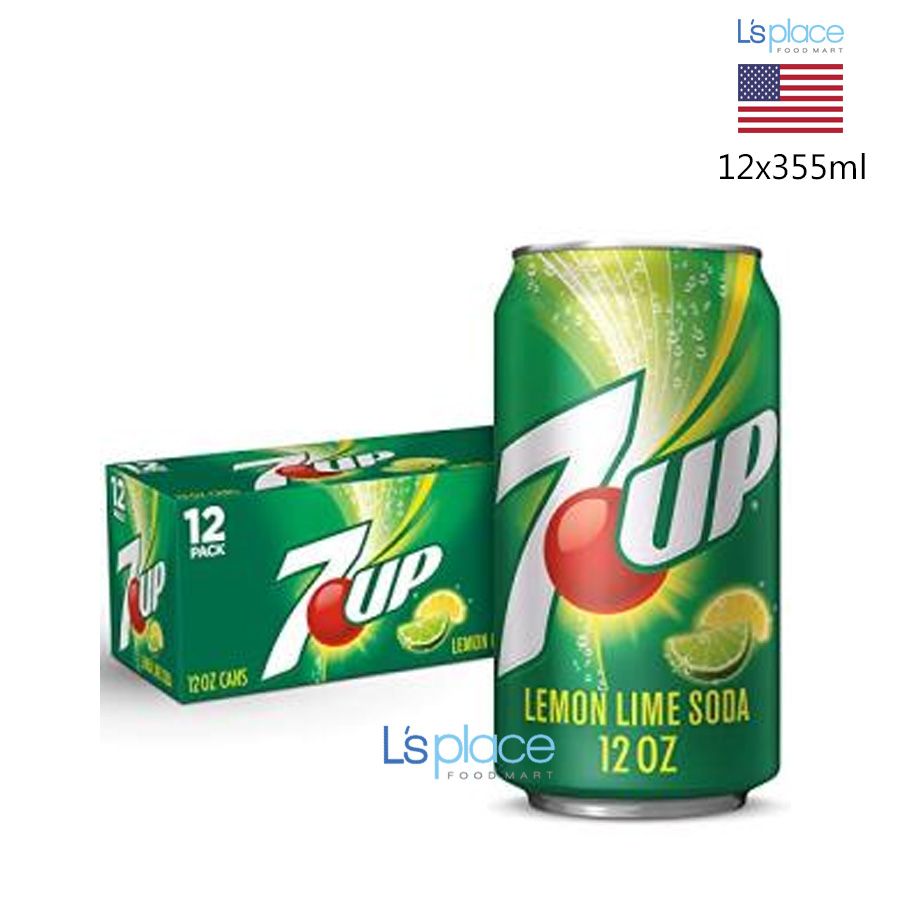 7Up Lốc nước ngọt vị Lemon Lime