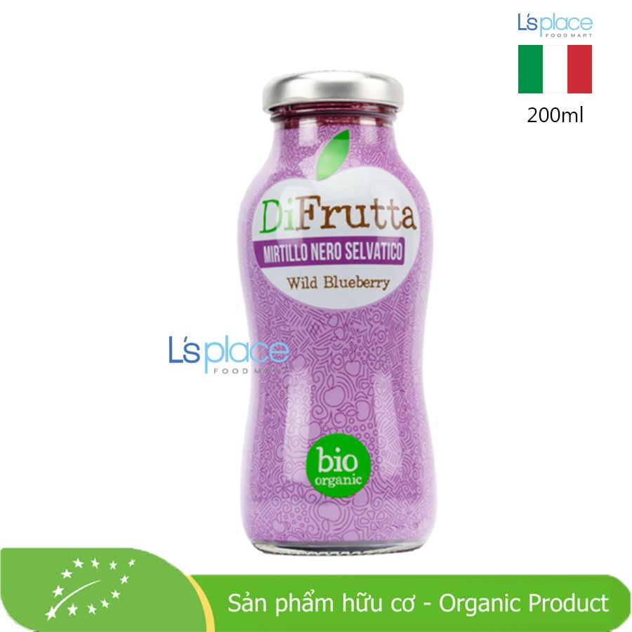 DiFrutta Bio Sinh tố Việt quất hữu cơ