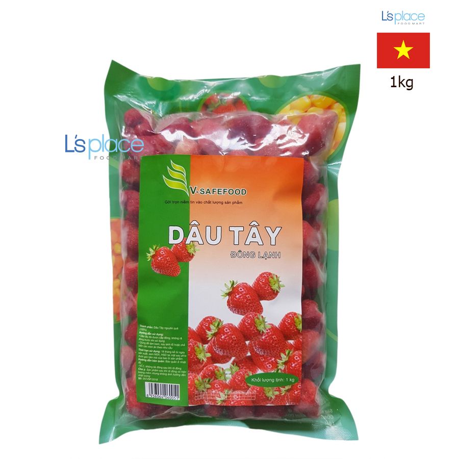 V-Safefood Dâu tây đông lạnh gói lớn