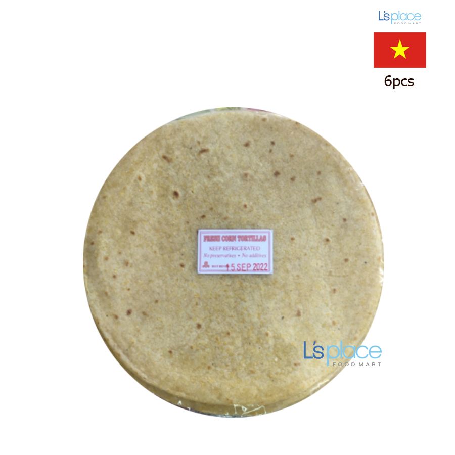 Vỏ bánh Tortilla tươi từ bột ngô