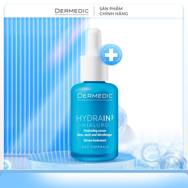HYDRAIN3 HIALURO Hydrating serum for face, neck and decolltage - Serum cấp ẩm dành cho da khô mất nước