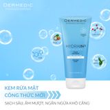  HYDRAIN3 HIALURO Creamy cleansing gel - Kem rửa mặt làm sạch sâu, ẩm mượt cho da 200ml 