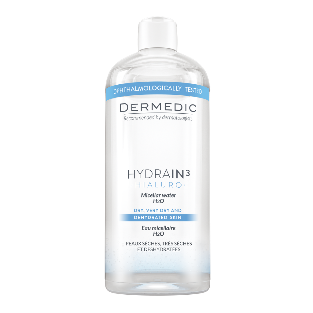  HYDRAIN3 Micellar Water H2O 500 ml - Nước tẩy trang dành cho da khô và da mất nước 