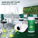  5 Chai Nano Bạc Tạo Khói - Nano Bạc Areiwa 50ppm chai 1 lít - Chuyên dụng Máy Tạo Khói Hakawa - Tinh dầu Sả Chanh x Miễn phí giao hàng toàn quốc 