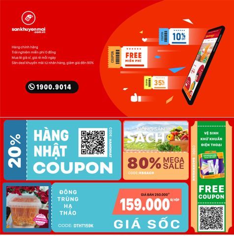  [Evoucher] Phiếu mua hàng điện tử mệnh giá 100.000 đồng sử dụng tại website sankhuyenmai.com.vn 