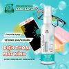 Chai vệ sinh khử khuẩn chuyên dụng điện thoại, mắt kính Nano Areiwa tặng kèm khăn lau vi sợi