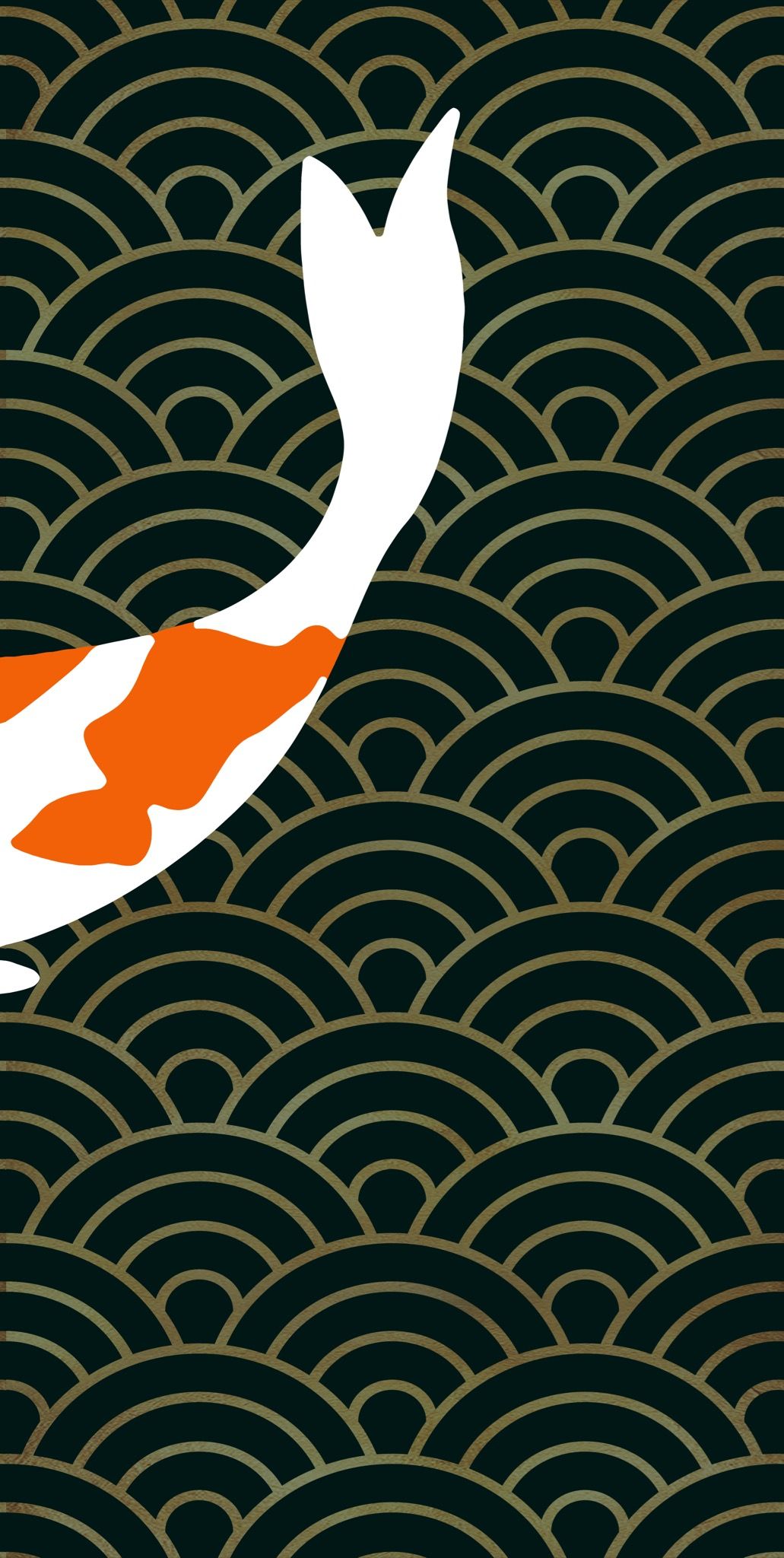 Gạch in hoạ tiết KOI FISH