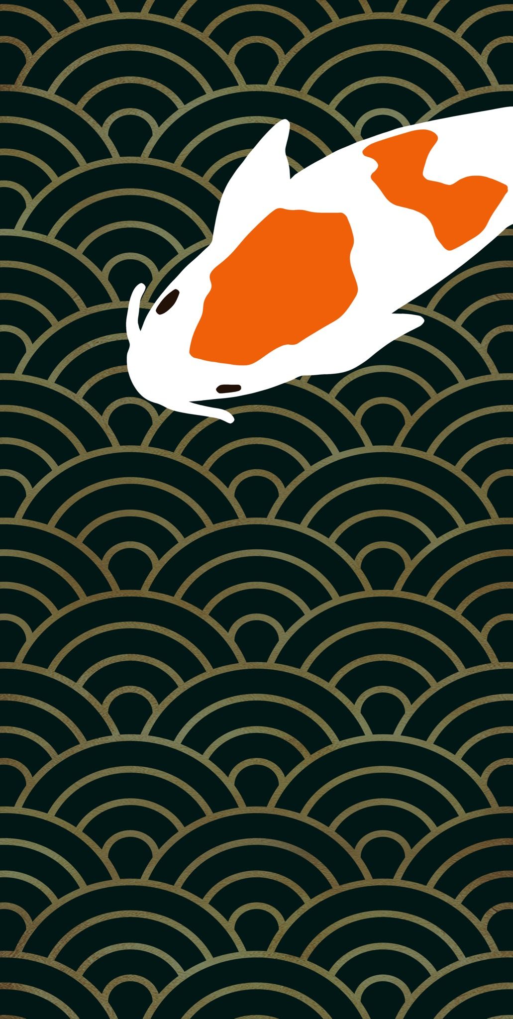 Gạch in hoạ tiết KOI FISH
