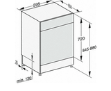 MÁY RỬA CHÉN BÁN ÂM G7100SCI