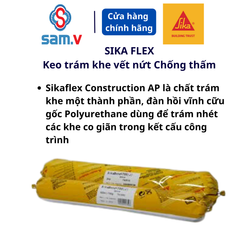 SikaFlex Contruction AP Keo trám khe vết nứt | Sika Flex chất trám khe