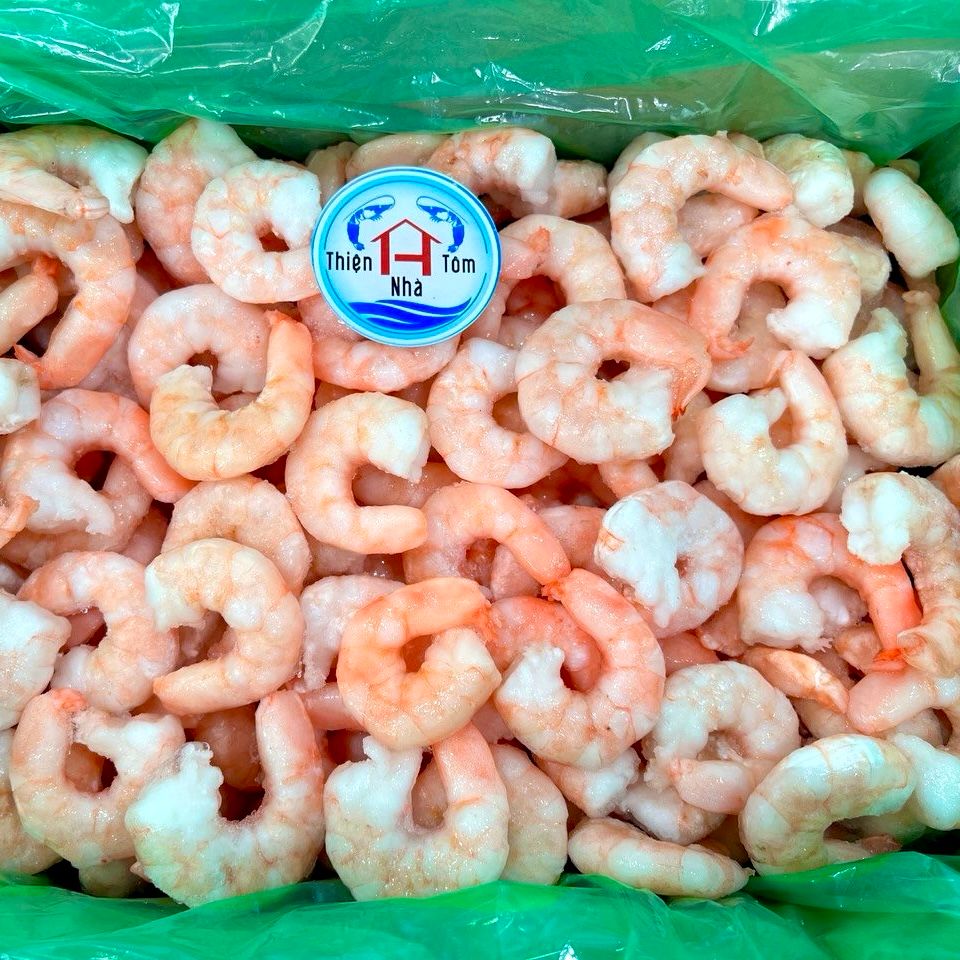 Tôm Thẻ Lột Nõn Hấp thùng 10kg (Vị Giòn - Ngọt)