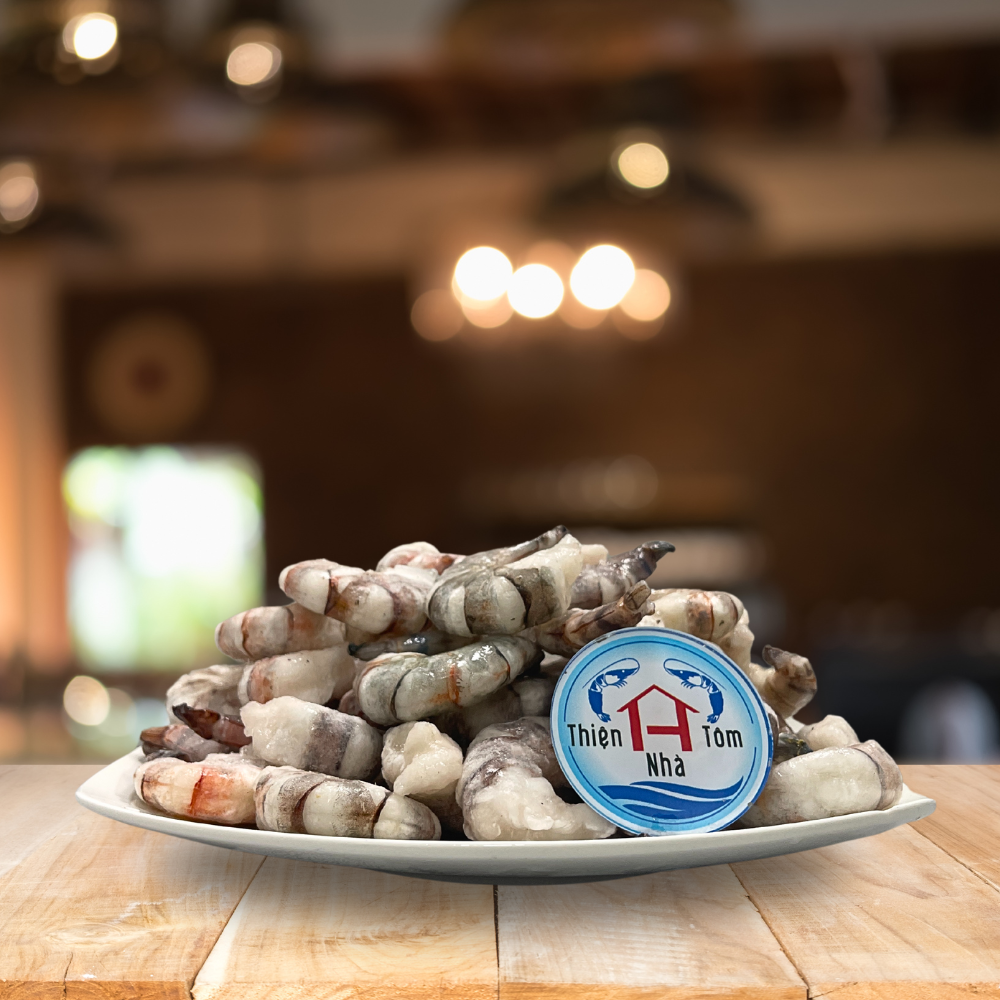 Tôm Sú Biển Lột Nõn (Dai-Ngọt) Khay 500G