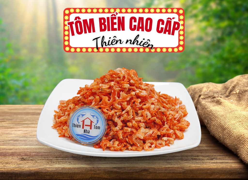 Tôm Khô Thiên Nhiên Túi 100-300Gr